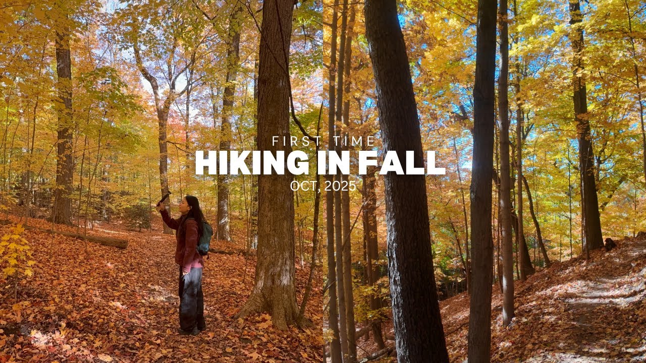 Hiking in fall🍂