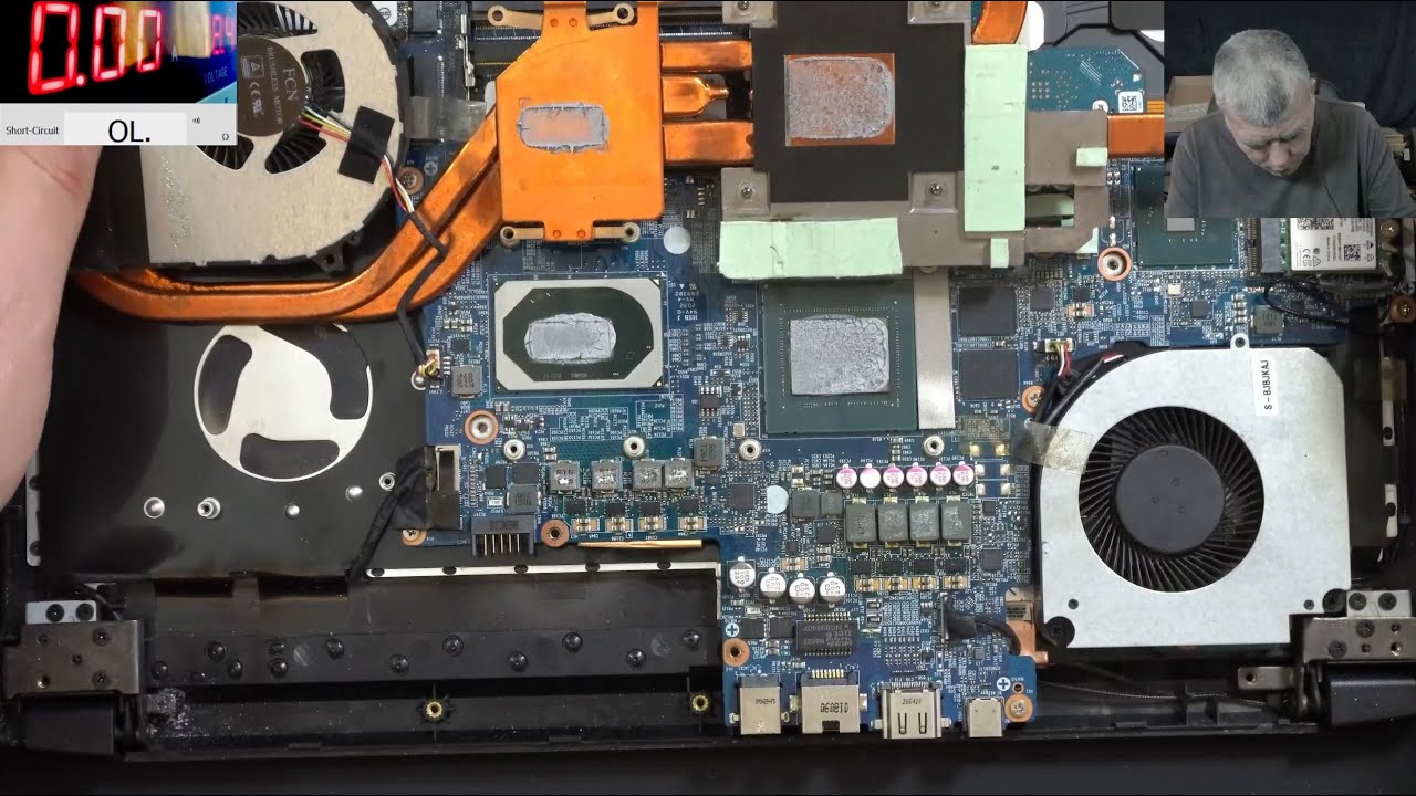 PCSpecialist / Clevo NH55DDW laptop, no power, not charging, board repair - another miracle