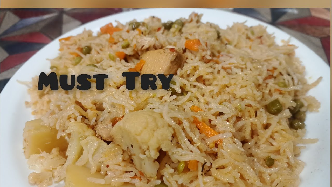 Mix Vegetables Pulao - Best Sabzi Pulao Ever - #vegetablepulao
