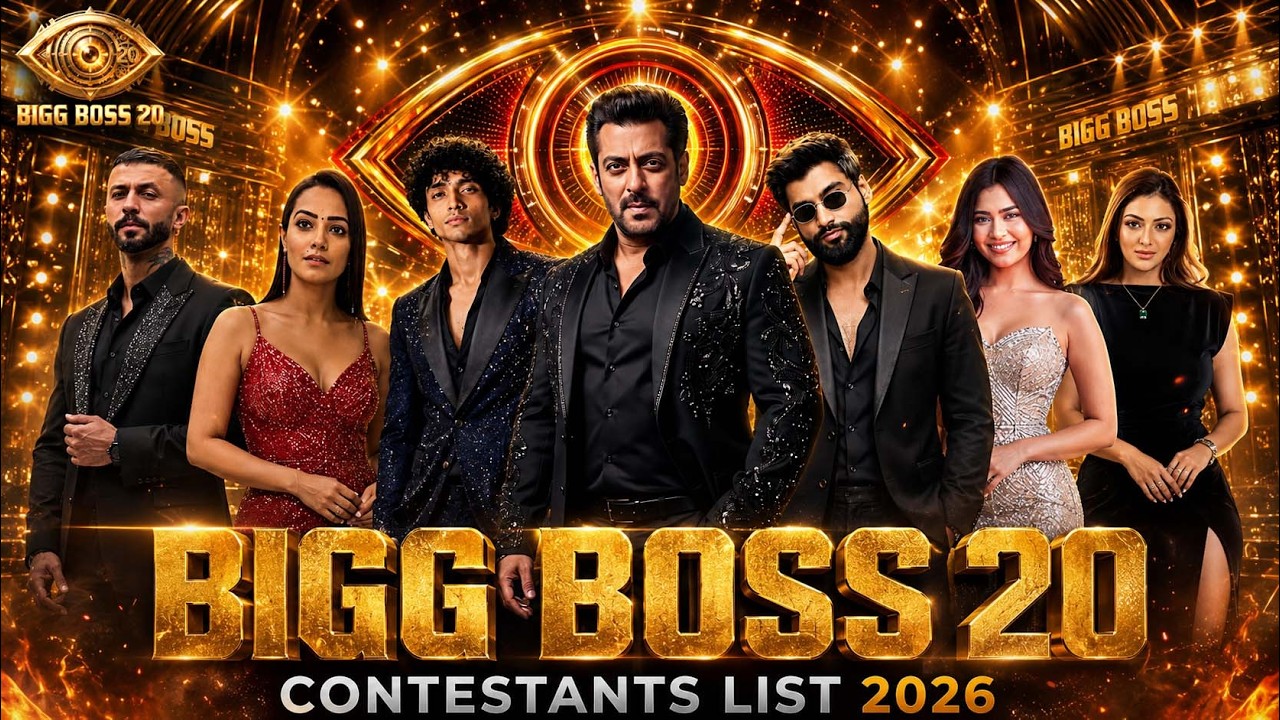 BIGG BOSS 20 | MEET THE CONTESTANTS | BIGG BOSS 20 CONTESTANT NAME 2026 | Colorstv & JioHotstar