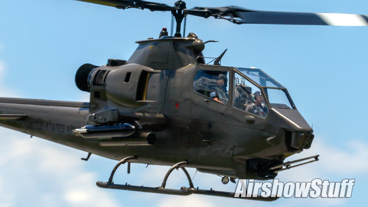 Cobra Attack Helicopter vs. Jet Truck! (On the runway!)