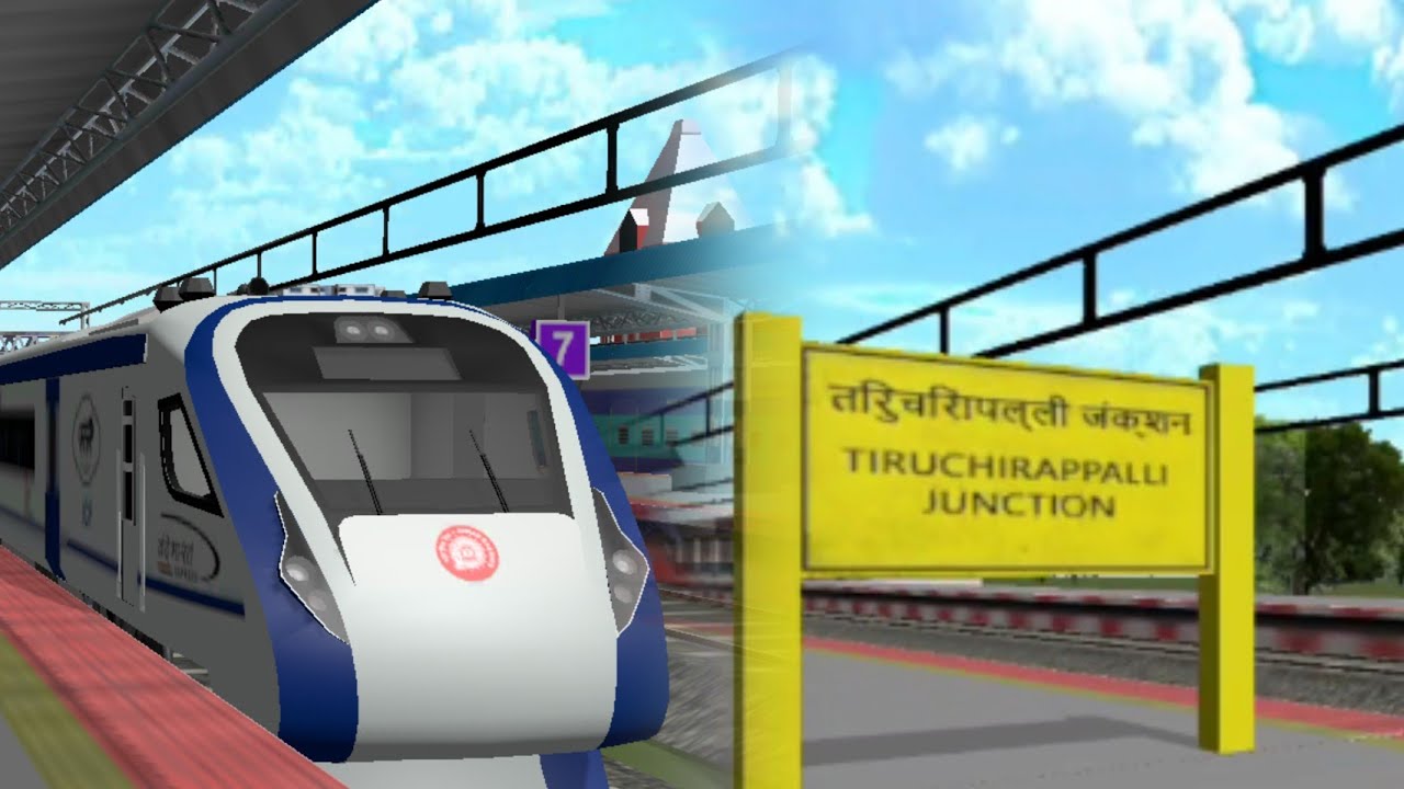 Vande Bharat Express of Southern Railway #traingame #games @T_GamerSA 