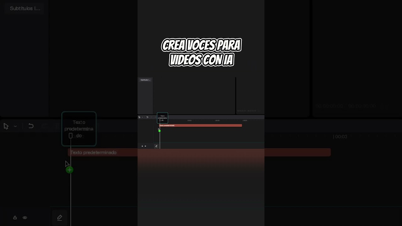 Pon voz a tus videos con capcut