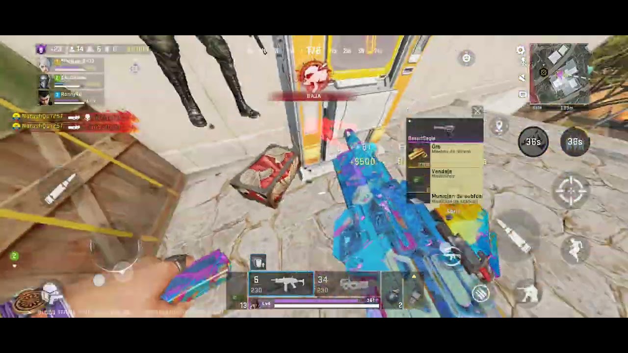 11 kill combo P90 URB 