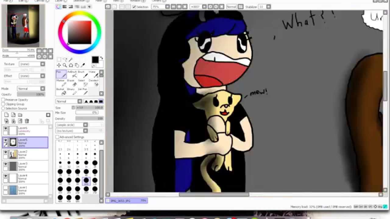 Madam Sharky 'WHAT?!' - Speed Paint