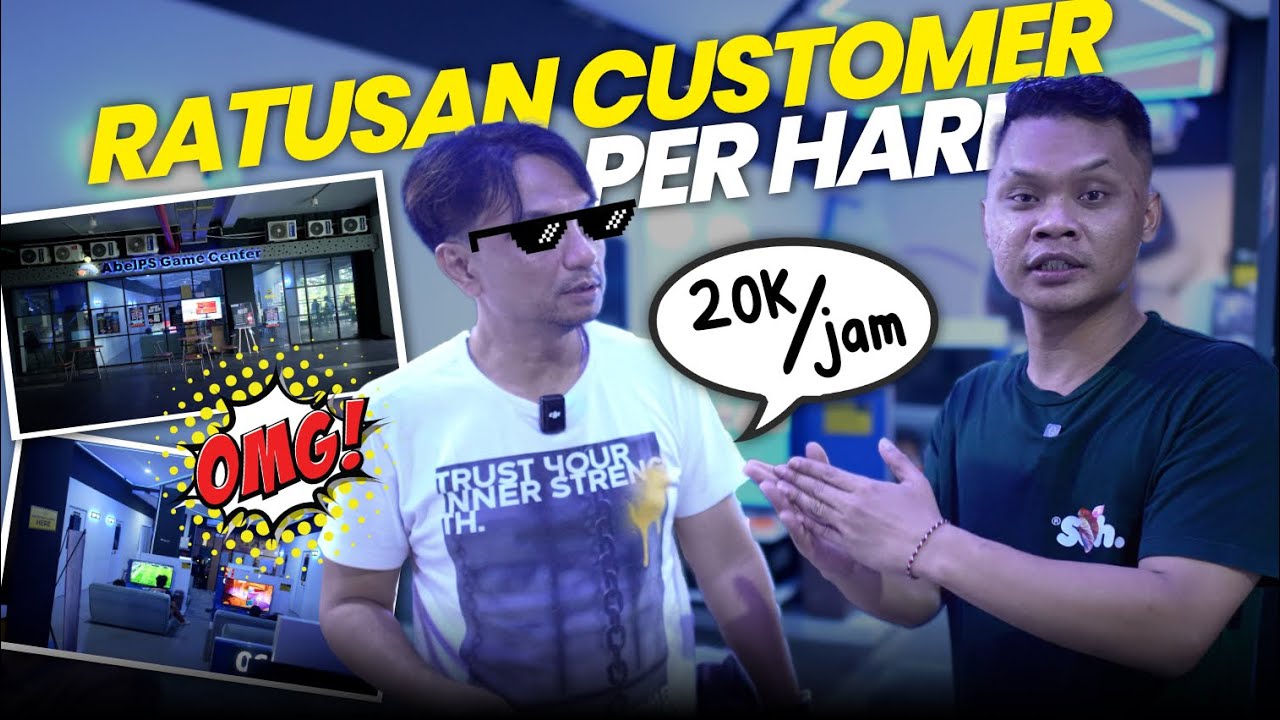 Dulu Gamer Biasa | Sekarang Bos Rental PS Terbesar !| OMZETNYA GILA 🔥
