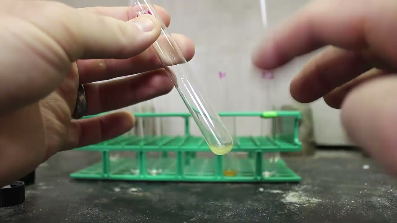 Quick and Dirty Survey of SN2 reactions for Chem240 lab