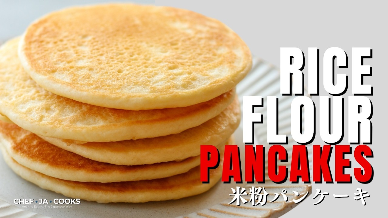 Fluffy Rice Flour Pancakes | Gluten-free Recipes