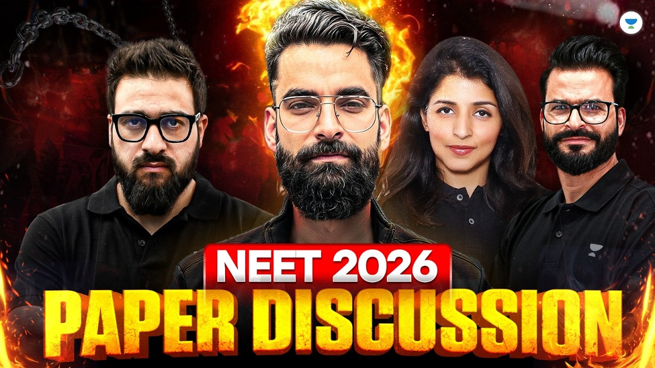 Paper Discussion 📑 | NEET 2026 | Wassim Bhat sir