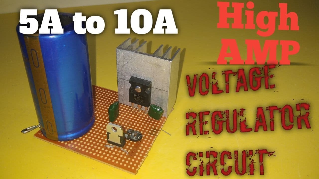 voltage regulator circuit ll dc current regulator II MOSFET