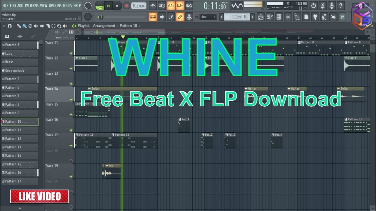 Free FLP -Whine - Afrobeat Dancehall beat -Free Beat