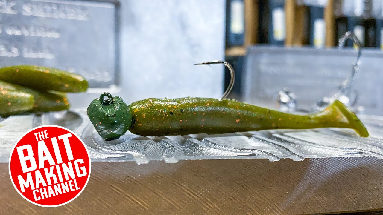 Making FOOTBALL Swimbait Heads & Small Swimbaits (Remelts)