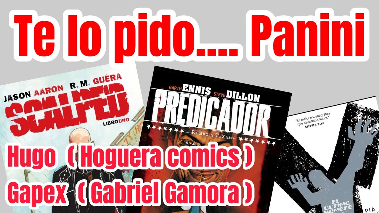 Tardeo con Comics 50. TE LO PIDO PANINI.