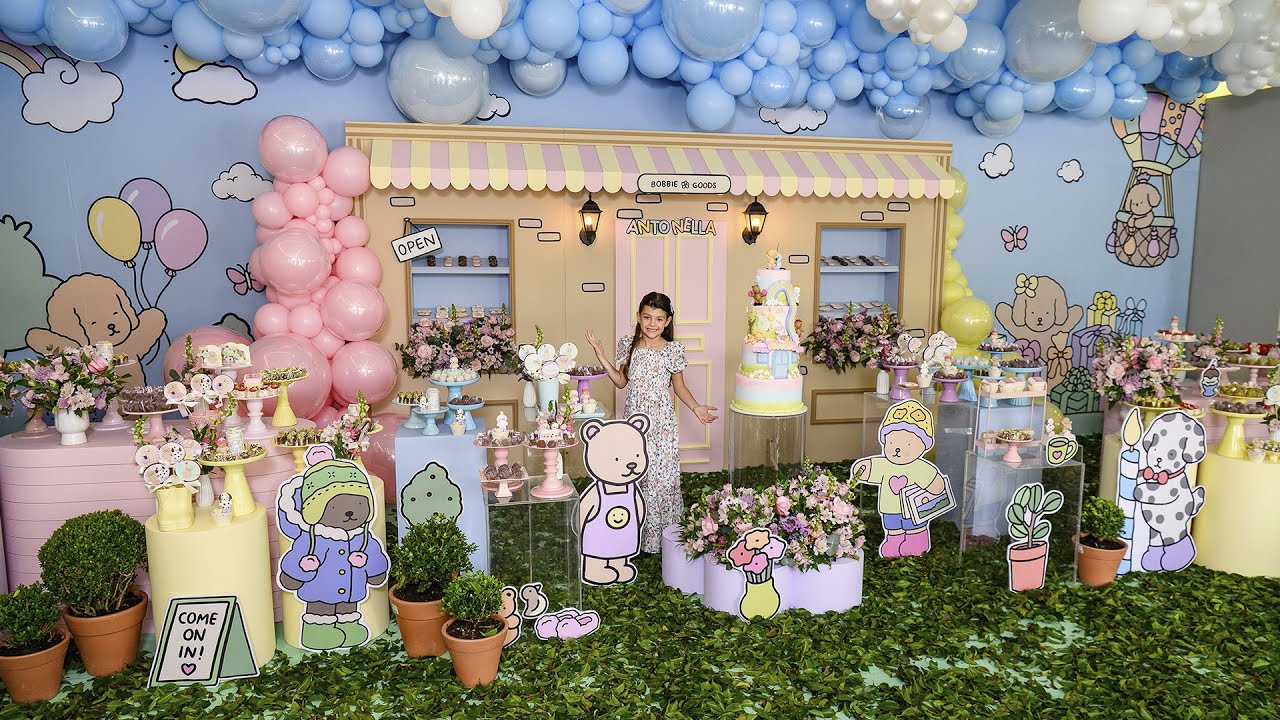 8 anos Antonella - Festa de aniversário infantil com Tema Bobbie Goods em Curitiba