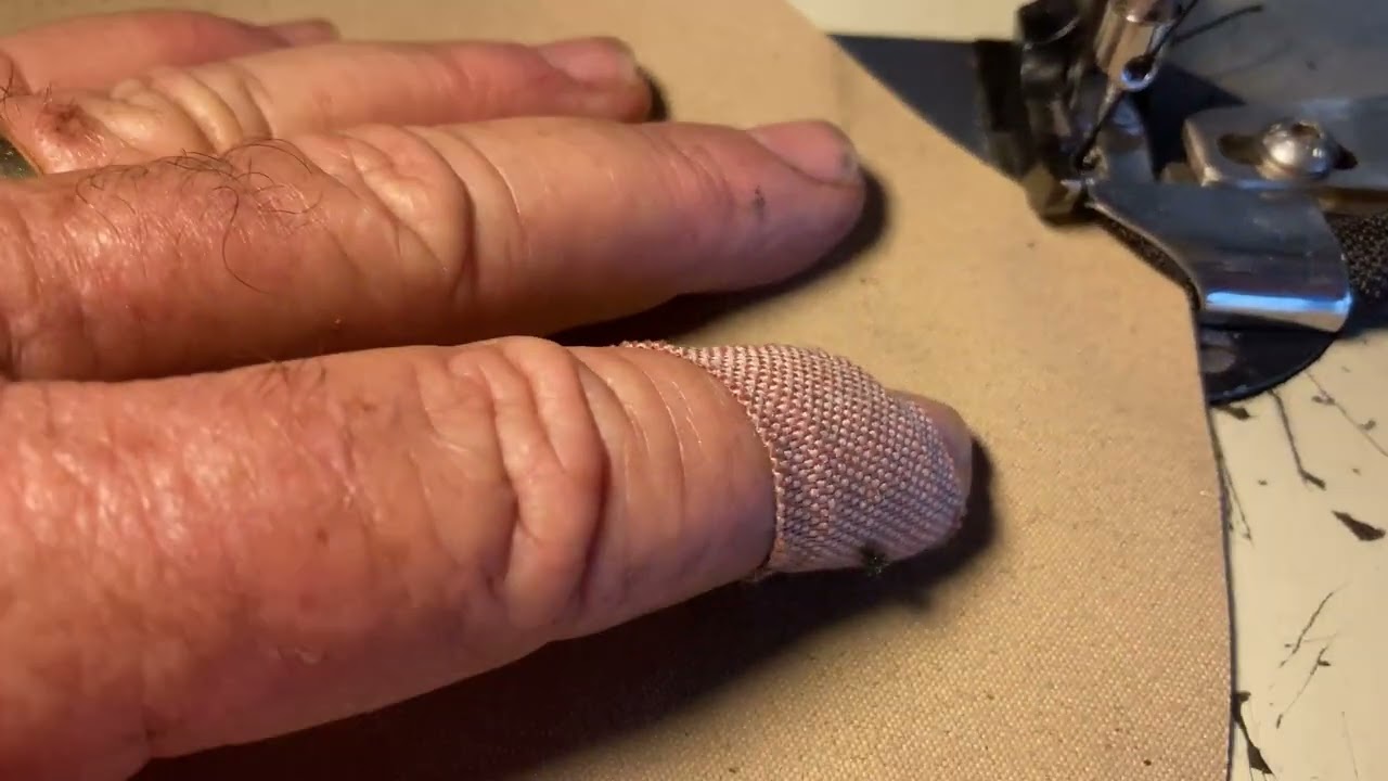 Walking Foot Binder set up Feet