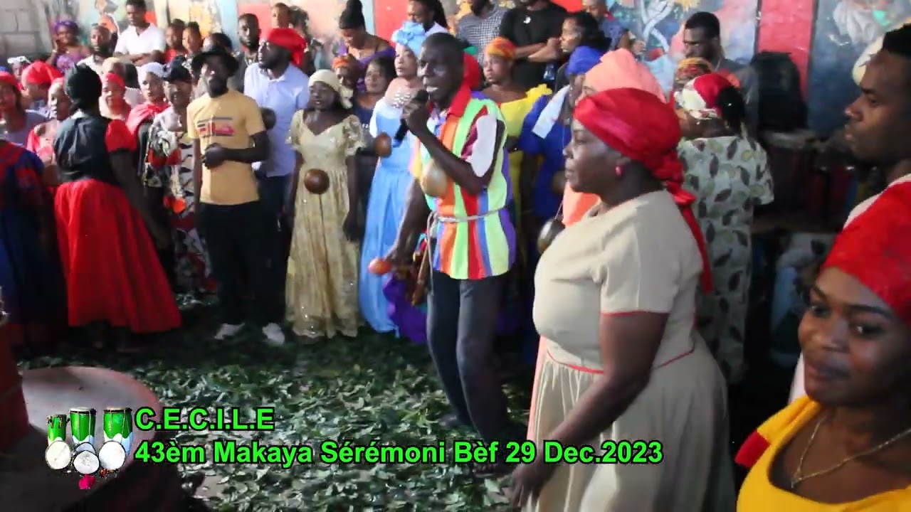 43èm Makaya 2023 nan Lakou Cecile 29 Desanm 2023 Sérémoni Bèf