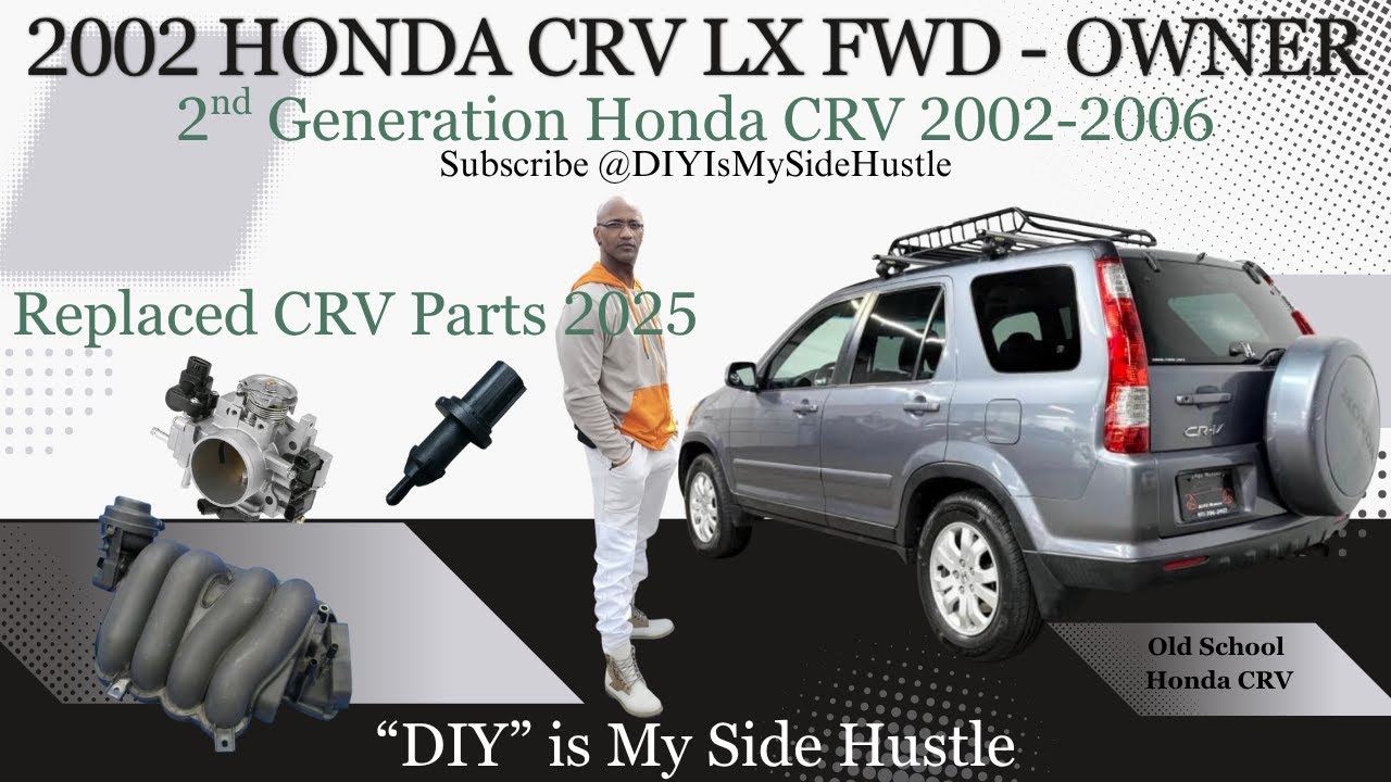 2nd Generation Honda CRV 2002-2006 Replaced CRV Car Parts and Sensors 2025