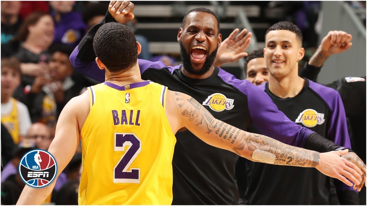 LeBron James, Lonzo Ball both post triple-doubles in Lakers’ win | NBA Highlights