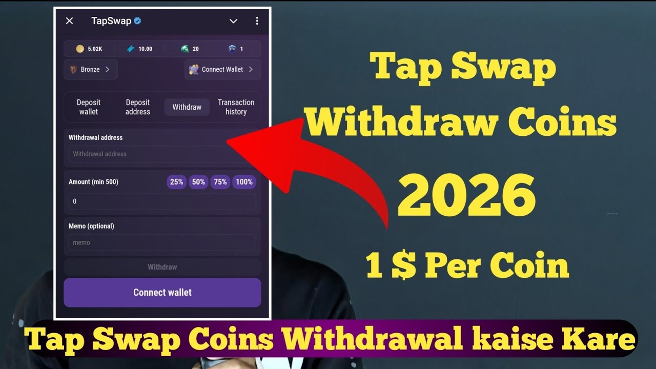 Tapswap withdrawal kaise kare 2026 | tapswap price | tapswap withdrawal 2026