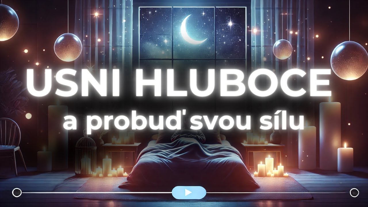 Léčivý spánek: Jemná energie pro klidnou noc a probuzení v harmonii a síle