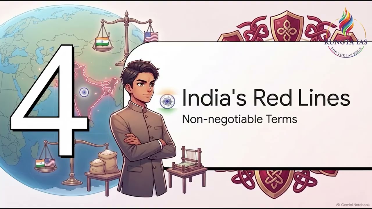 Rungta IAS: India-US Trade Tensions | UPSC Preparation