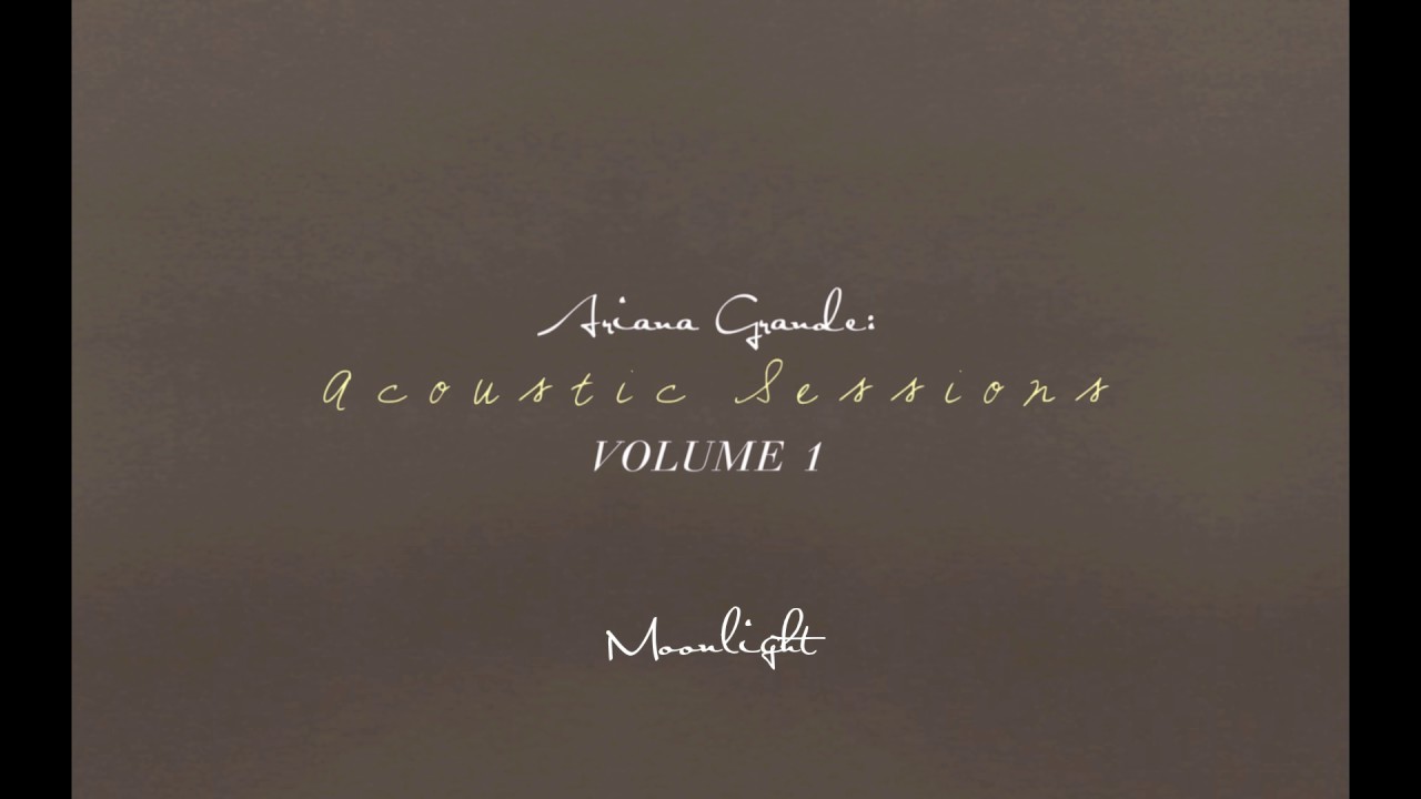 Ariana Grande - Moonlight (Acoustic Piano Version)