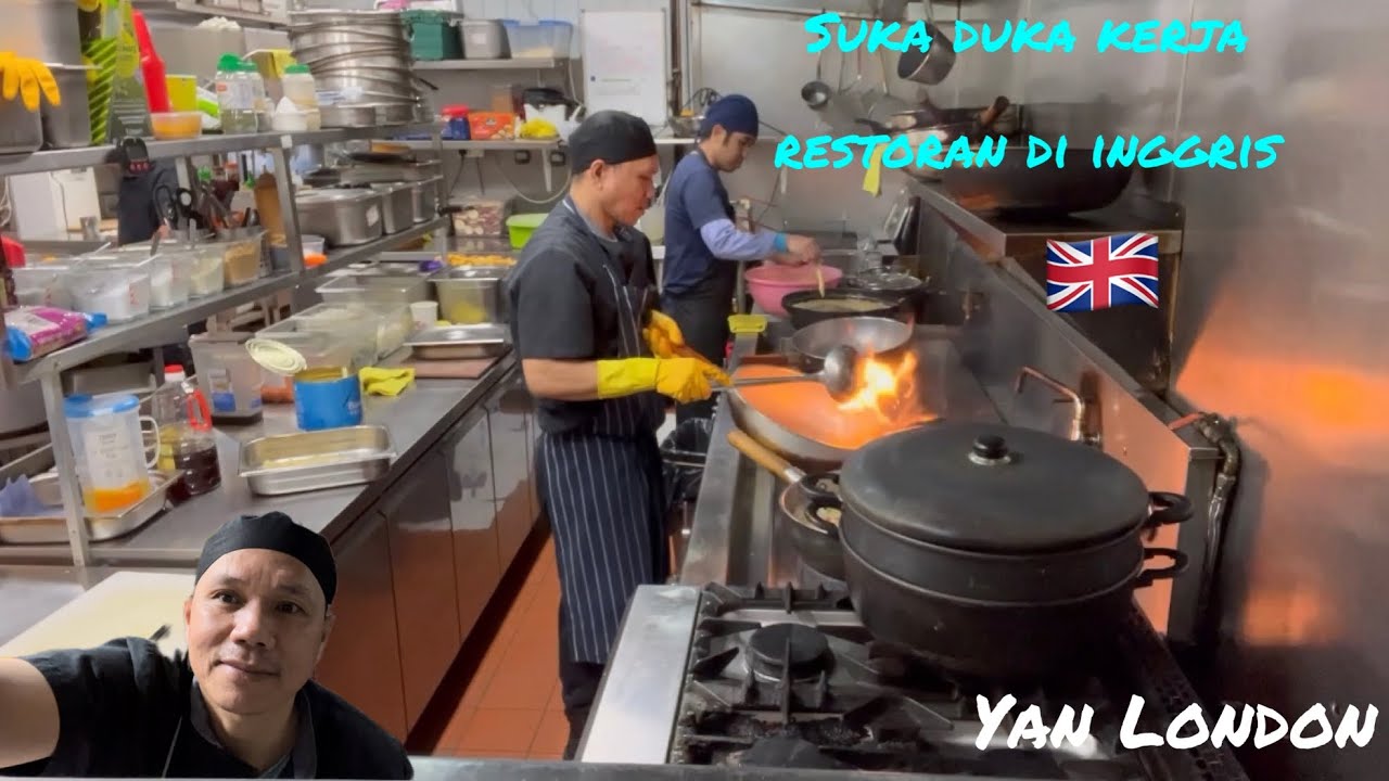 Apa enaknya kerja di restaurant di inggris #londonvlog #koreanfood #YanLondon