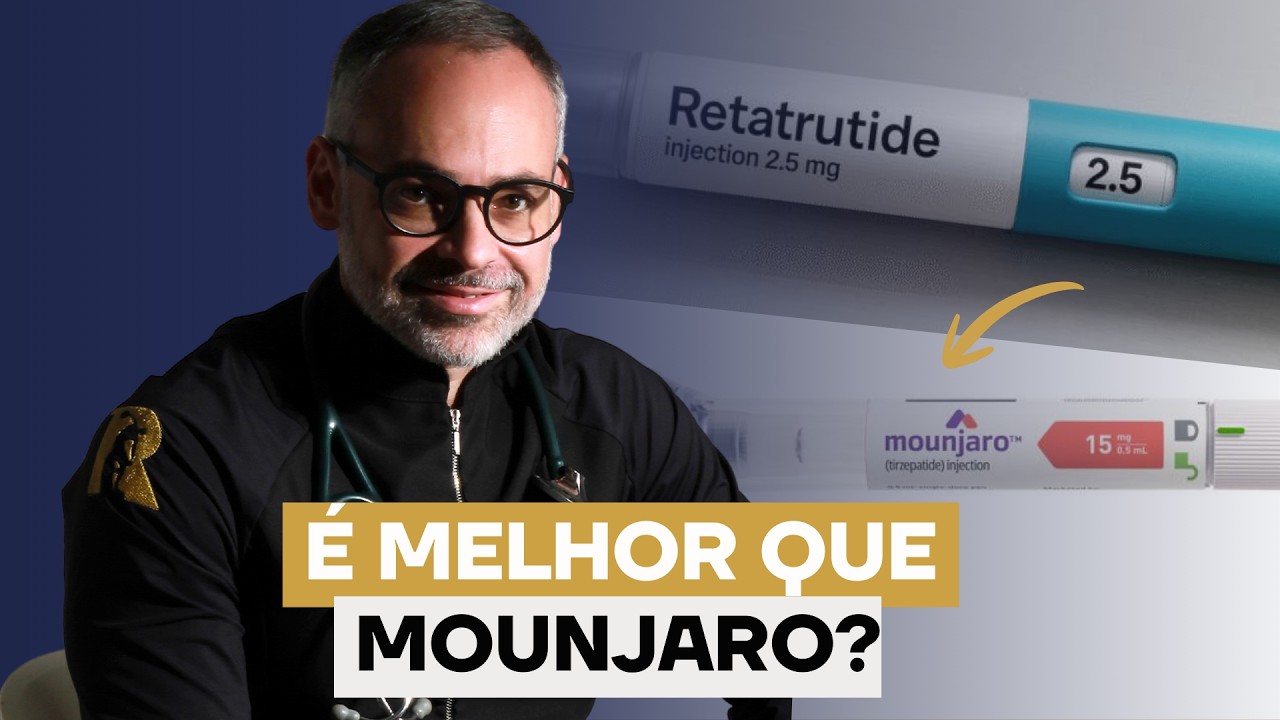 RETATRUTIDA VS MOUNJARO (TIRZEPATIDA): O NOVO REMÉDIO MAIS POTENTE PARA OBESIDADE