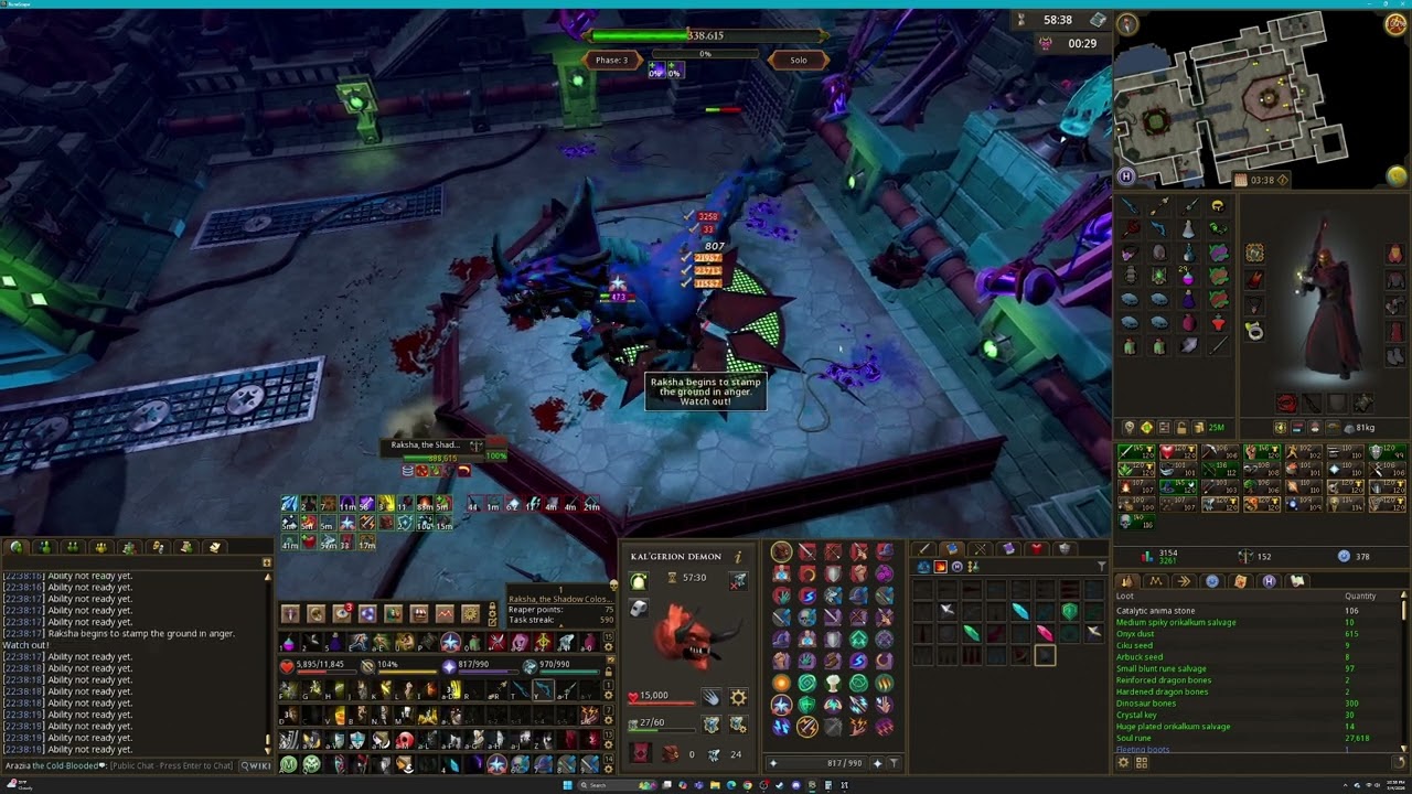 1:25.2 Raksha Melee