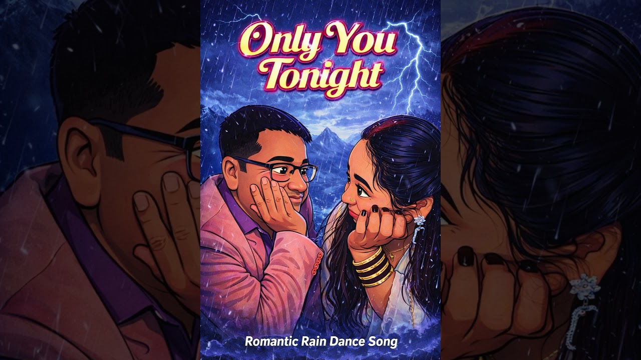 Only You Tonight 💖 | Romantic Rain Dance Song | Hollywood Love Vibes ⚡