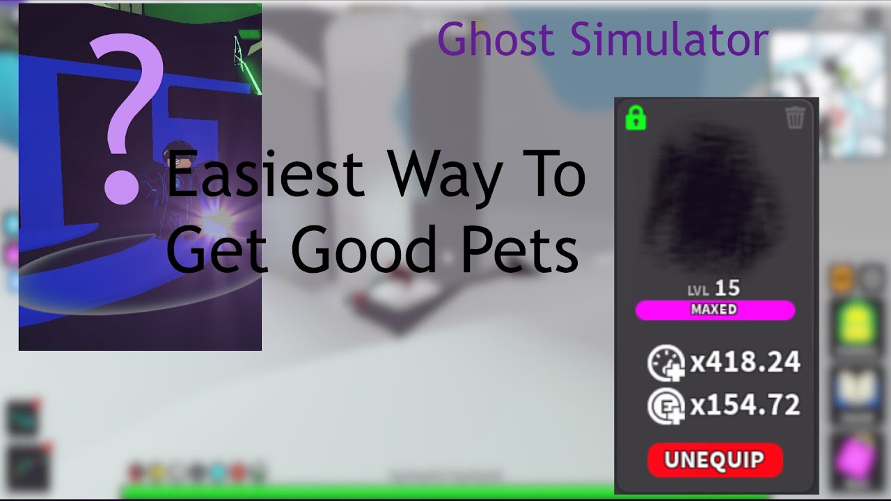 OP Pets; Ghost Simulator: Самый простой способ получить хороших питомцев ДО перерождения