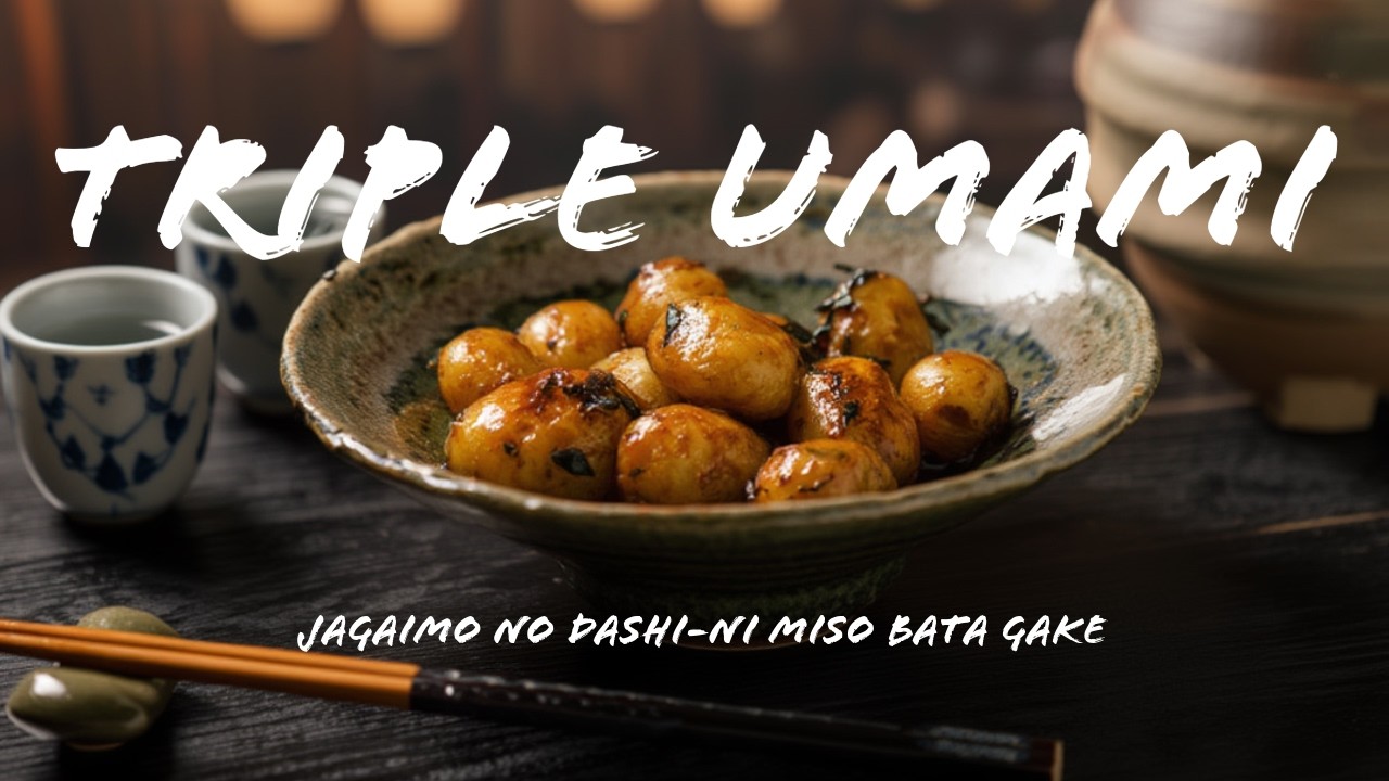 These miso butter potatoes are a game changer! The simplest Japanese recipe!