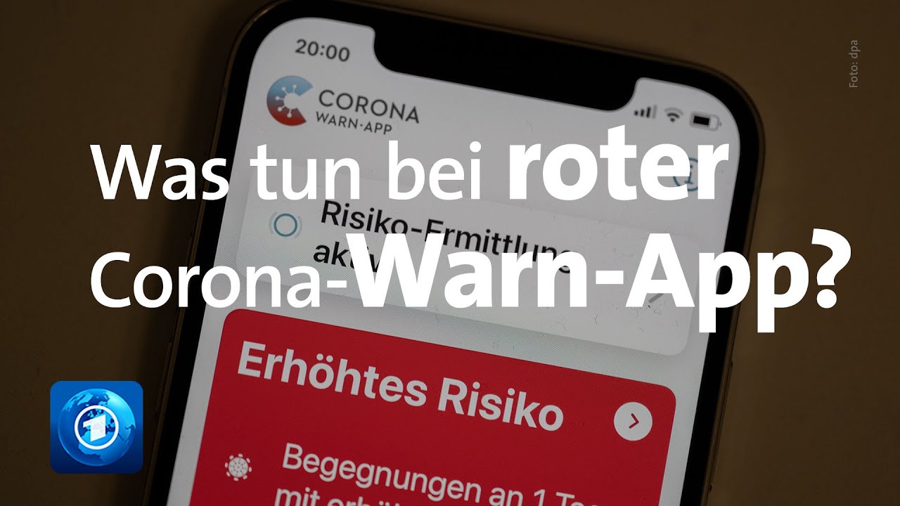 Was tun bei roter Corona-Warn-App?