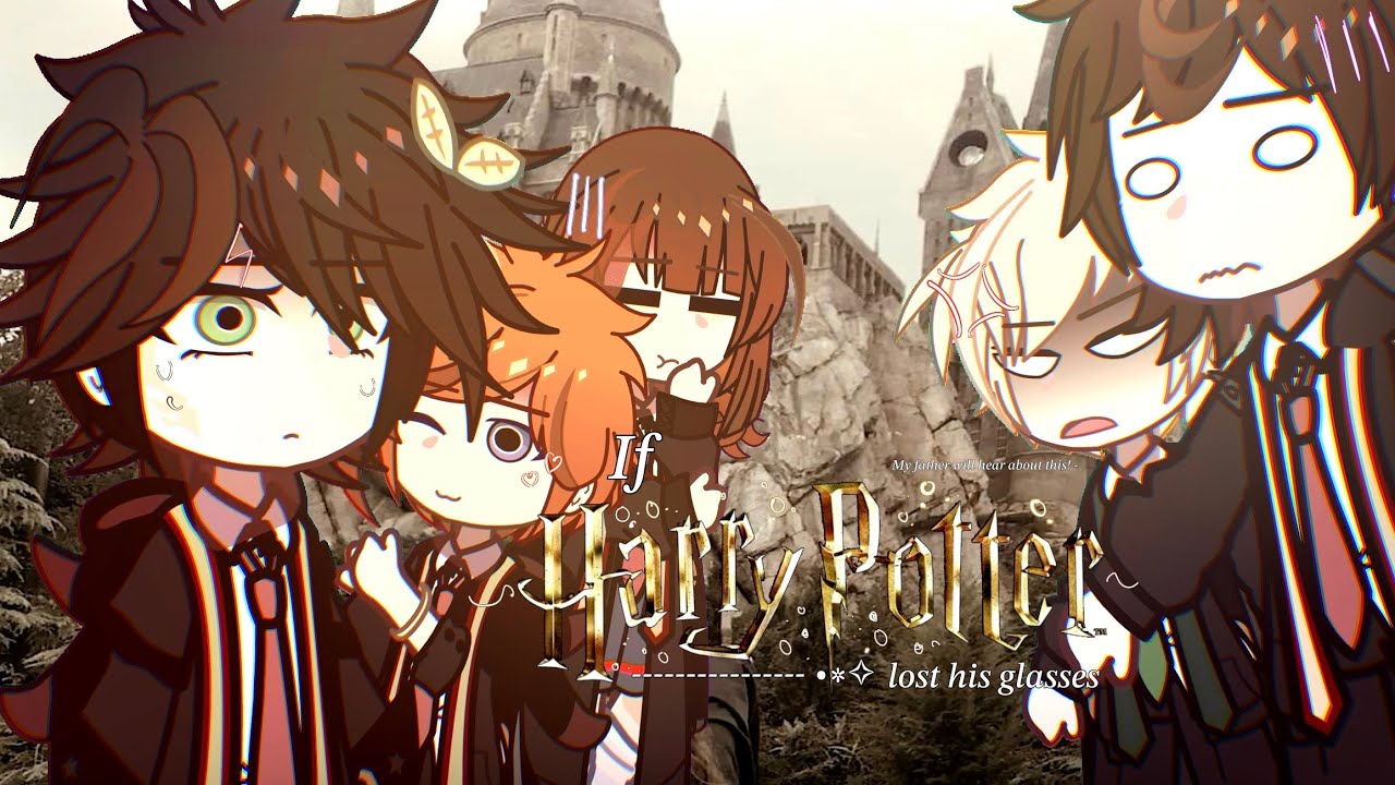 If Harry Potter lost his glasses for idk how long ✧•٭┄┄┄ // [ SKIT ] NO SHIPS, MY AU 🫰(Original) 