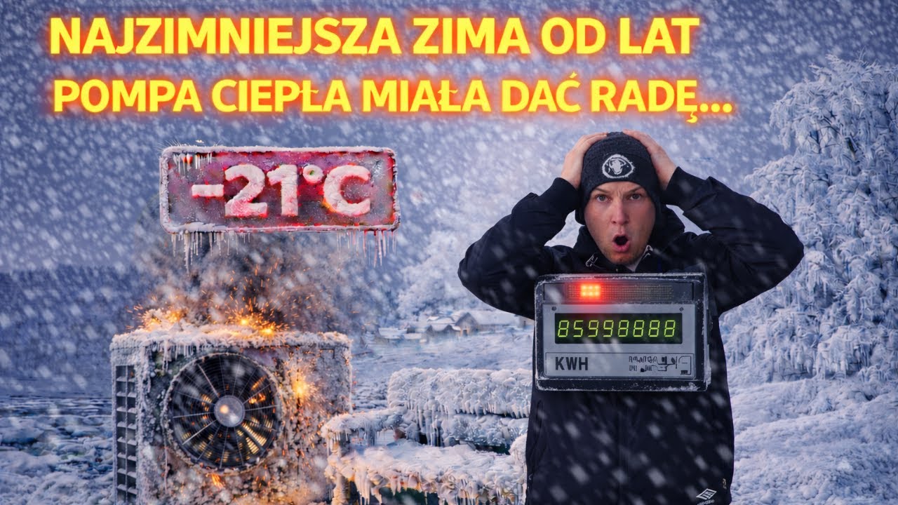 Najzimniejsza zima od lat czyli pompa ciepła zweryfikowana. Czy dała radę?