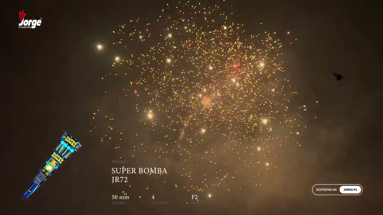 JR72 SUPER BOMBA - FAJERWERKI JORGE! [4K]