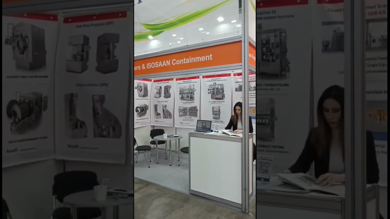 A quick look at our booth at Pharmtech Russia — thank you
