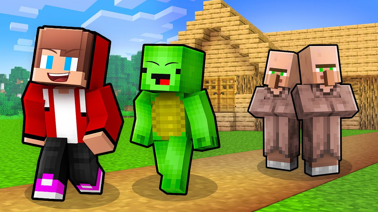 Why Did Villagers Kicked Out JJ and Mikey in Minecraft? - Maizen