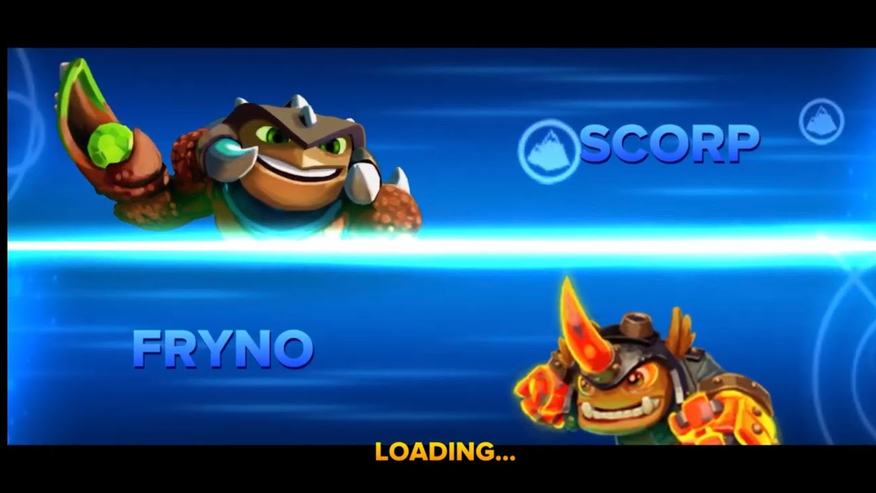 FRYNO VS. SCORP! Skylanders Swap Force Battles