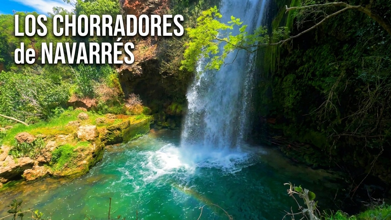 Los CHORRADORES de NAVARRÉS | RELAXING NATURE Walk 4K