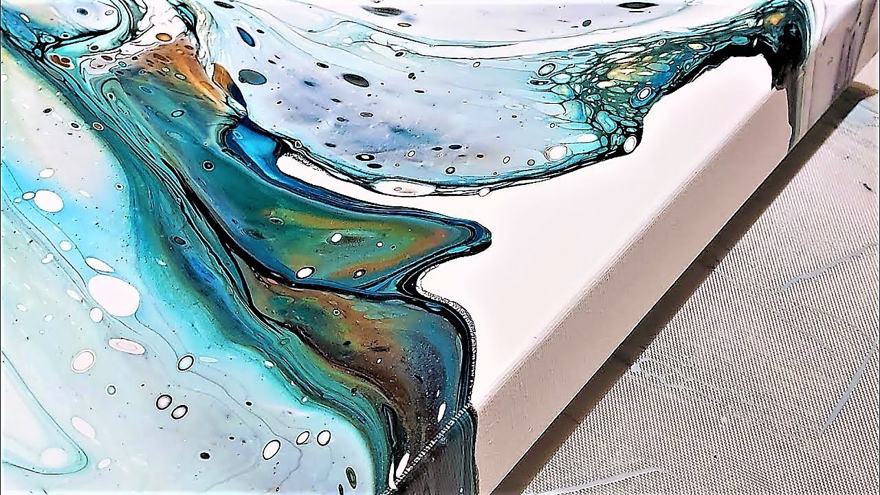 WOW!!!! Deconstructed Bloom Part II | Acrylic Pouring Bloom Technique (sort of 😉)