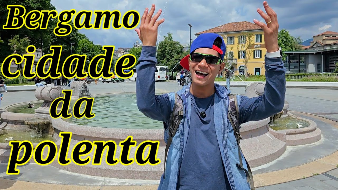 Bergamo, a cidade da polenta na Itália.
