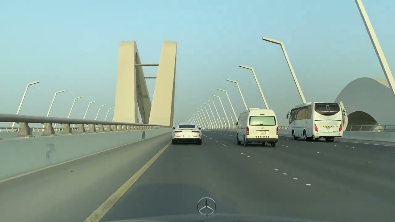 Abu Dhabi to Dubai Road #tour trip4k drive