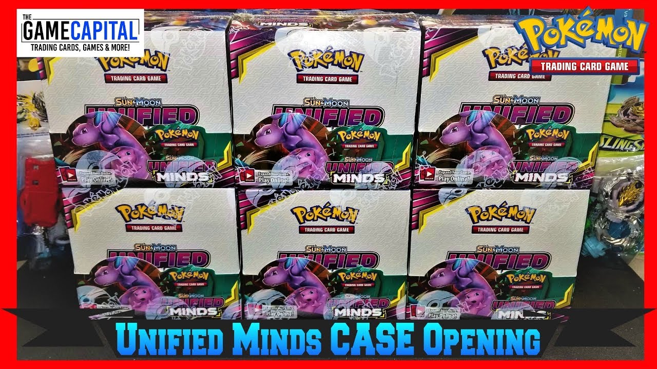 UNIFIED MINDS Booster Box CASE Opening of Pokemon Cards BRAND NEW