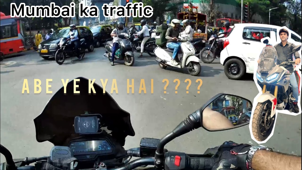 Traffic update in Mumbai | Dadar-Wadala | Vlog01 | @MiteshMoto | Raw Footage | 2026