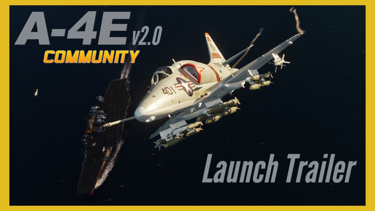 DCS World: Community A-4E v2.0 