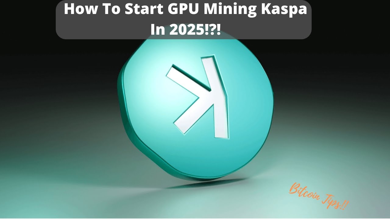 Как начать майнить Kaspa с помощью Windows | Руководство 2025