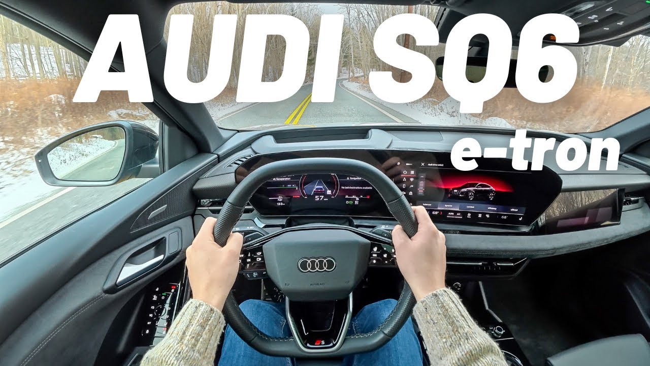 2026 Audi SQ6 e-tron | POV Test Drive