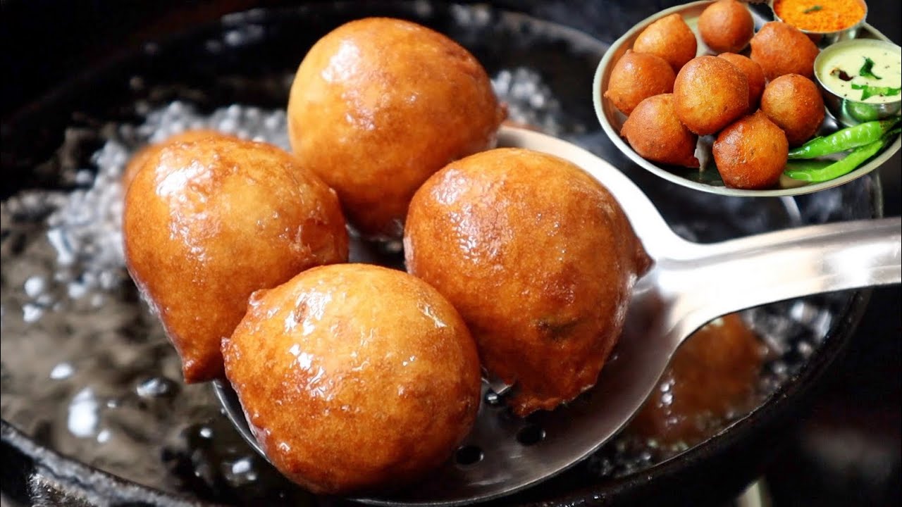 Rice Flour Bonda 👌👉అప్పటికప్పుడు పిండిని ఇలాకలిపి చేయండి మంచి రుచిగా రౌండ్ గా వస్తాయి👌Instant Bonda