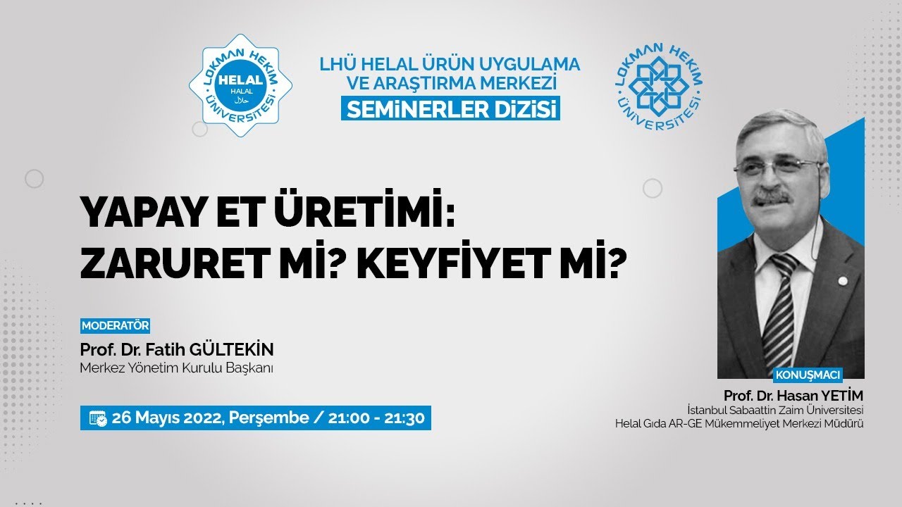 Yapay Et Üretimi Zaruriyet mi? Keyfiyet mi?